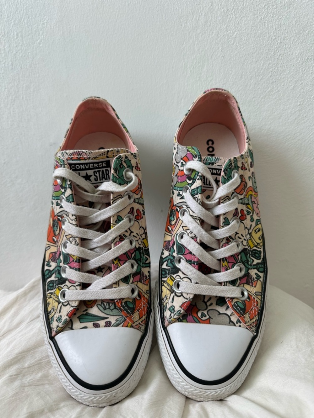 Rare Converse Unisex Low Top Unicorn Sneakers Grunge Retro Pop Kawaii